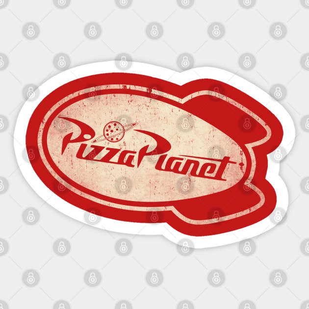 Pizza Planet Sticker by WizzKid